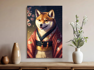 Serene Sumi-e Shiba Inu Wall Art Poster-Art-Dog Art, Dog Dad Gifts, Dog Mom Gifts, Home Decor, Poster, Shiba Inu-8