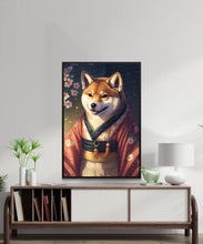 Load image into Gallery viewer, Serene Sumi-e Shiba Inu Wall Art Poster-Art-Dog Art, Dog Dad Gifts, Dog Mom Gifts, Home Decor, Poster, Shiba Inu-2