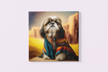 Load image into Gallery viewer, Desert Dreamer Shih Tzu Wall Art Poster-Art-Dog Art, Home Decor, Poster, Shih Tzu-3