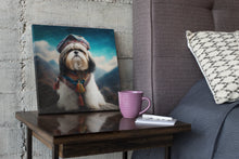 Load image into Gallery viewer, Himalayan Sherpa Shih Tzu Wall Art Poster-Art-Dog Art, Home Decor, Poster, Shih Tzu-5