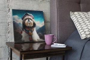 Himalayan Sherpa Shih Tzu Wall Art Poster-Art-Dog Art, Home Decor, Poster, Shih Tzu-5
