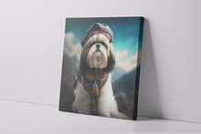 Load image into Gallery viewer, Himalayan Sherpa Shih Tzu Wall Art Poster-Art-Dog Art, Home Decor, Poster, Shih Tzu-4