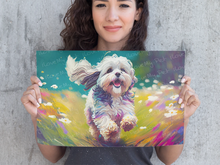 Load image into Gallery viewer, Joyful Exuberance Shih Tzu Wall Art Poster-Art-Dog Art, Home Decor, Poster, Shih Tzu-1