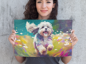 Joyful Exuberance Shih Tzu Wall Art Poster-Art-Dog Art, Home Decor, Poster, Shih Tzu-8