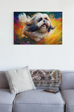 Load image into Gallery viewer, Kaleidoscope Canine Shih Tzu Wall Art Poster-Art-Dog Art, Home Decor, Poster, Shih Tzu-5