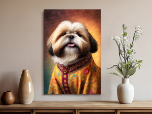 Ming Dynasty Shih Tzu Wall Art Poster-Art-Dog Art, Dog Dad Gifts, Dog Mom Gifts, Home Decor, Poster, Shih Tzu-8