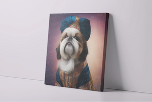 Ottoman Sultan Shih Tzu Wall Art Poster-Art-Dog Art, Home Decor, Poster, Shih Tzu-4