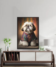 Load image into Gallery viewer, Regal Rufflections Shih Tzu Wall Art Poster-Art-Dog Art, Dog Dad Gifts, Dog Mom Gifts, Home Decor, Poster, Shih Tzu-2