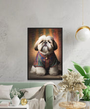 Load image into Gallery viewer, Regal Rufflections Shih Tzu Wall Art Poster-Art-Dog Art, Dog Dad Gifts, Dog Mom Gifts, Home Decor, Poster, Shih Tzu-5
