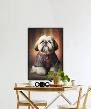 Load image into Gallery viewer, Regal Rufflections Shih Tzu Wall Art Poster-Art-Dog Art, Dog Dad Gifts, Dog Mom Gifts, Home Decor, Poster, Shih Tzu-6