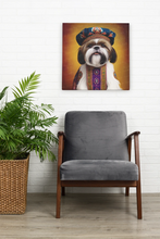 Load image into Gallery viewer, Renaissance Ruffian Shih Tzu Wall Art Poster-Art-Dog Art, Home Decor, Poster, Shih Tzu-8