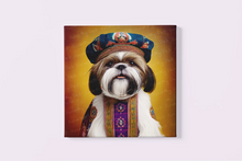 Load image into Gallery viewer, Renaissance Ruffian Shih Tzu Wall Art Poster-Art-Dog Art, Home Decor, Poster, Shih Tzu-3