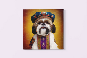Renaissance Ruffian Shih Tzu Wall Art Poster-Art-Dog Art, Home Decor, Poster, Shih Tzu-3
