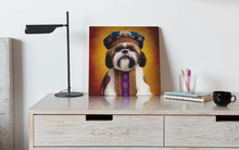 Load image into Gallery viewer, Renaissance Ruffian Shih Tzu Wall Art Poster-Art-Dog Art, Home Decor, Poster, Shih Tzu-6