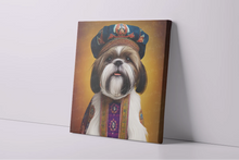 Load image into Gallery viewer, Renaissance Ruffian Shih Tzu Wall Art Poster-Art-Dog Art, Home Decor, Poster, Shih Tzu-4