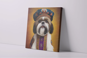 Renaissance Ruffian Shih Tzu Wall Art Poster-Art-Dog Art, Home Decor, Poster, Shih Tzu-4
