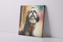 Load image into Gallery viewer, Tibetan Bliss Shih Tzu Wall Art Poster-Art-Dog Art, Home Decor, Poster, Shih Tzu-4
