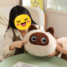 Load image into Gallery viewer, Siamese Cat Pillow - Snuggly Large Siamese Cat-5