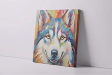 Load image into Gallery viewer, Siberian Splendor Husky Wall Art Poster-Art-Dog Art, Home Decor, Poster, Siberian Husky-4