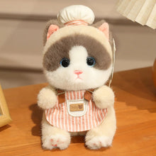 Load image into Gallery viewer, Small Black Cat Plush Toy - Chef's Kisses-11