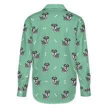 Load image into Gallery viewer, Smiling Schnauzer Delight Women's Shirt