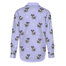 Load image into Gallery viewer, Smiling Schnauzer Delight Women's Shirt