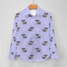 Load image into Gallery viewer, Smiling Schnauzer Delight Women's Shirt