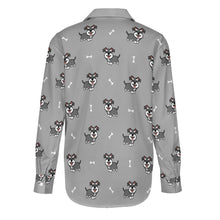 Load image into Gallery viewer, Smiling Schnauzer Delight Women's Shirt
