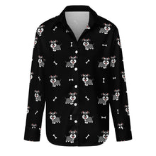 Load image into Gallery viewer, Smiling Schnauzer Delight Women's Shirt
