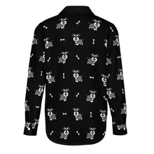Load image into Gallery viewer, Smiling Schnauzer Delight Women's Shirt