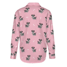 Load image into Gallery viewer, Smiling Schnauzer Delight Women's Shirt