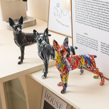 Load image into Gallery viewer, Urban-Inspired Creative Graffiti Chihuahua Statue