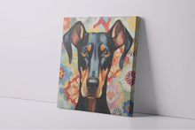 Load image into Gallery viewer, Vivid Vigilance Doberman Wall Art Poster-Art-Doberman, Dog Art, Home Decor, Poster-5
