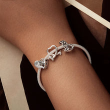 Load image into Gallery viewer, Vizsla Mom Heart Sterling Silver Charm Bead