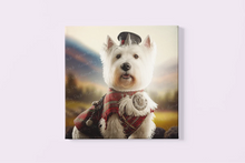Load image into Gallery viewer, Regal Regalia Westie Wall Art Poster-Art-Dog Art, Home Decor, Poster, West Highland Terrier-3