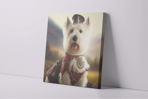 Regal Regalia Westie Wall Art Poster-Art-Dog Art, Home Decor, Poster, West Highland Terrier-4