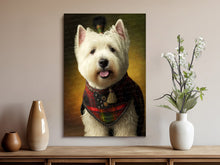 Load image into Gallery viewer, Tartan Tribute Westie Wall Art Poster-Art-Dog Art, Dog Dad Gifts, Dog Mom Gifts, Home Decor, Poster, West Highland Terrier-8