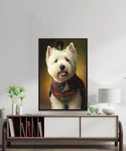 Load image into Gallery viewer, Tartan Tribute Westie Wall Art Poster-Art-Dog Art, Dog Dad Gifts, Dog Mom Gifts, Home Decor, Poster, West Highland Terrier-2