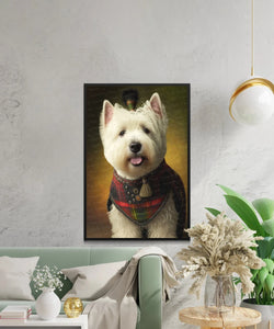 Tartan Tribute Westie Wall Art Poster-Art-Dog Art, Dog Dad Gifts, Dog Mom Gifts, Home Decor, Poster, West Highland Terrier-5
