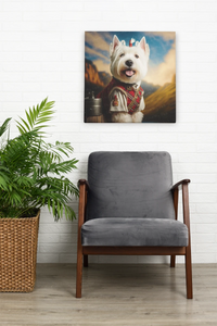 Highland Majesty Westie Wall Art Poster-Art-Dog Art, Home Decor, Poster, West Highland Terrier-8