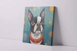 Whimsical World Boston Terrier Wall Art Poster-Art-Boston Terrier, Dog Art, Home Decor, Poster-4