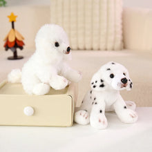 Load image into Gallery viewer, White Poodle Plush - Sit with Me-Stuffed Animals-Dog Memorial Gifts,Poodle,Stuffed Animal-2
