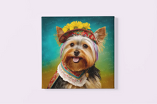 Load image into Gallery viewer, Bohemian Rhapsody Yorkie Wall Art Poster-Art-Dog Art, Home Decor, Poster, Yorkshire Terrier-4