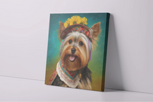 Load image into Gallery viewer, Bohemian Rhapsody Yorkie Wall Art Poster-Art-Dog Art, Home Decor, Poster, Yorkshire Terrier-3
