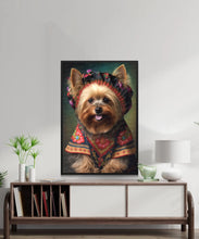 Load image into Gallery viewer, European Elegance Yorkie Wall Art Poster-Art-Dog Art, Dog Dad Gifts, Dog Mom Gifts, Home Decor, Poster, Yorkshire Terrier-2