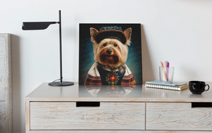 Regal Aristocrat Yorkie Wall Art Poster-Art-Dog Art, Home Decor, Poster, Yorkshire Terrier-6