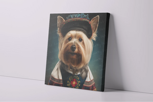 Regal Aristocrat Yorkie Wall Art Poster-Art-Dog Art, Home Decor, Poster, Yorkshire Terrier-4