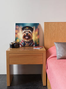 Scottish Sweetheart Yorkie Wall Art Poster-Art-Dog Art, Home Decor, Poster, Yorkshire Terrier-7