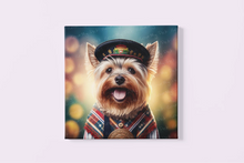 Load image into Gallery viewer, Scottish Sweetheart Yorkie Wall Art Poster-Art-Dog Art, Home Decor, Poster, Yorkshire Terrier-3