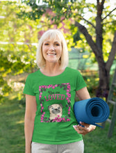 Load image into Gallery viewer, You Are Loved Pug Women&#39;s Cotton T-Shirt - 4 Colors-Apparel-Apparel, Pug, Shirt, T Shirt-3